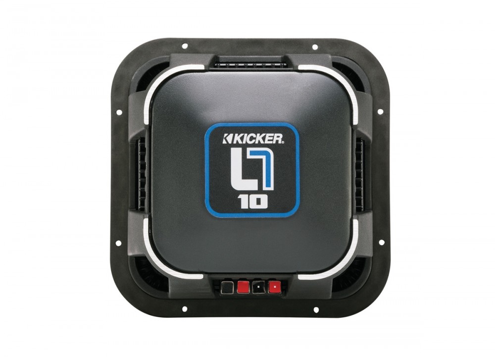 Kicker L7104, QCLASS 10" L7 subwoofer Bilstereo Bass forsterker