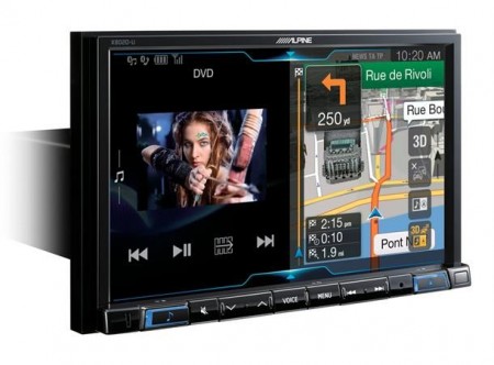 Alpine X802D-U 8" skjerm, Navi DAB+ BT