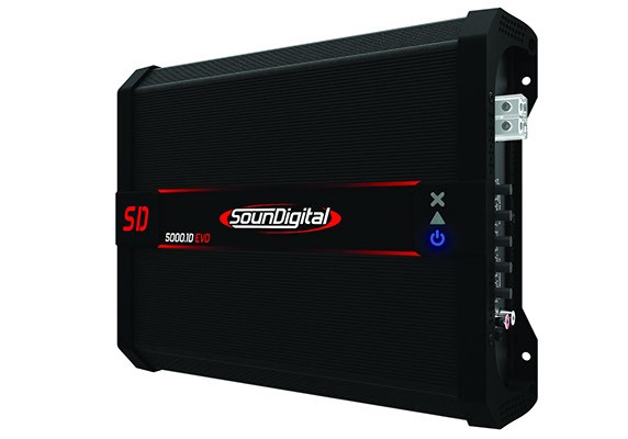 Soundigital 5000.1D EVO II 2 Ω | Bilstereo Bass forsterker